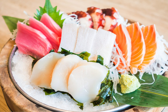 新鮮な刺身のイメージ画像