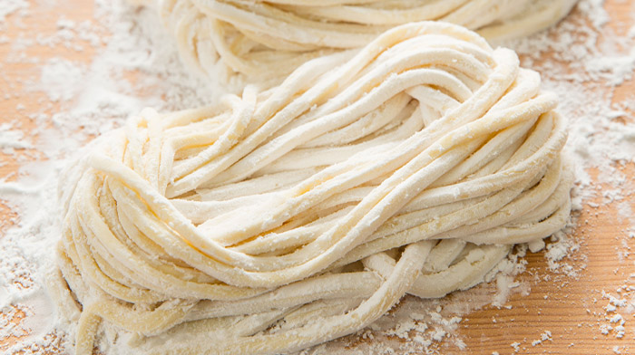 打ち立ての麺のイメージ画像