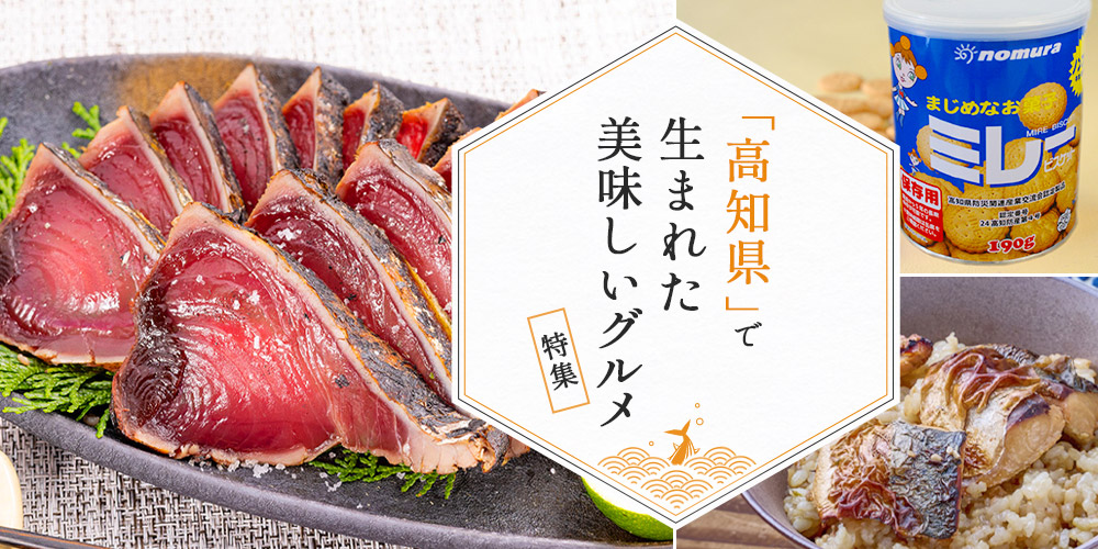 高知県で生まれた美味しいグルメ特集