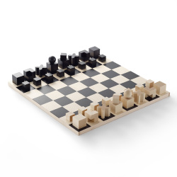 ＜naef＞チェス盤・コマセット
