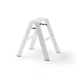 ＜lucano＞Step stool 2-step ホワイト
