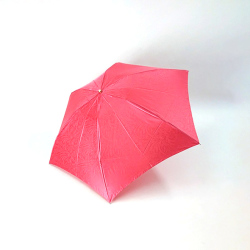 松屋リミテッド折り畳み傘 ペイズリー ピンク