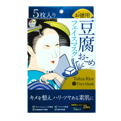 ＜ユニマットリケン＞豆腐とおこめのフェイスマスク