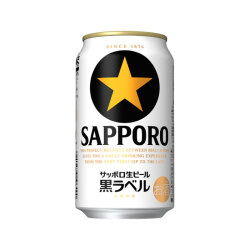 ＜サッポロ＞生ビール黒ラベル缶350 6缶パック×4 