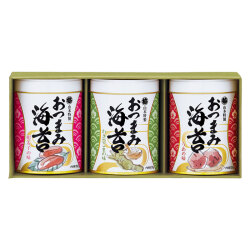 ＜山本海苔店＞おつまみ海苔3缶詰合せ YOS1A8
