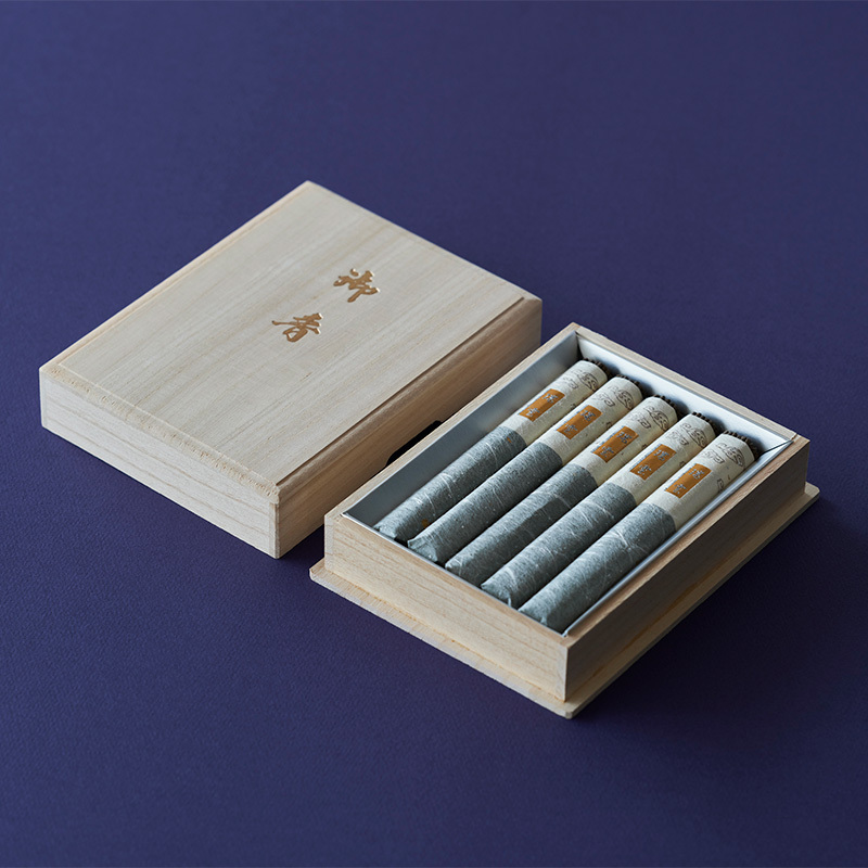 日本香堂＞瑞雲 桐箱短寸5入 - MATSUYA 松屋オンラインストア
