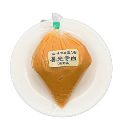 ＜味噌蔵徳兵衛＞味噌蔵善光寺白こし 500g