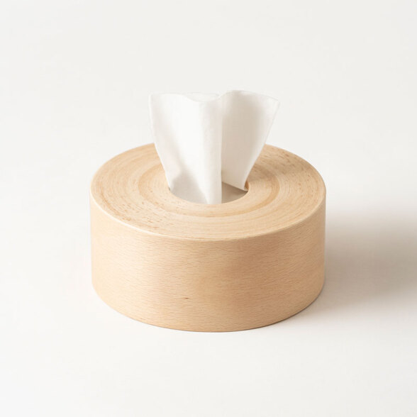 食べられないバウムクエヘン（ティッシュボックス）- Designed by Taku Satoh -