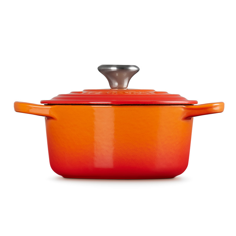 LE CREUSETココット・ロンド16フィグ ル・クルーゼ＞シグニチャー ココット・ロンド 16cm - MATSUYA 松屋