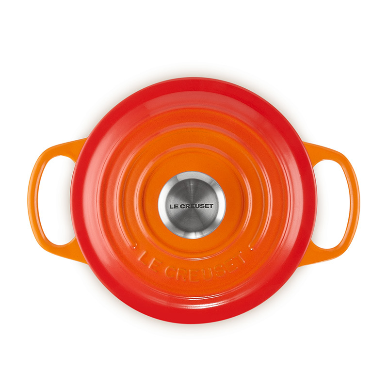 ル・クルーゼ＞シグニチャー ココット・ロンド 16cm - MATSUYA