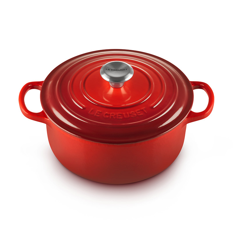 ル・クルーゼ＞シグニチャー ココット・ロンド 20cm - MATSUYA 松屋