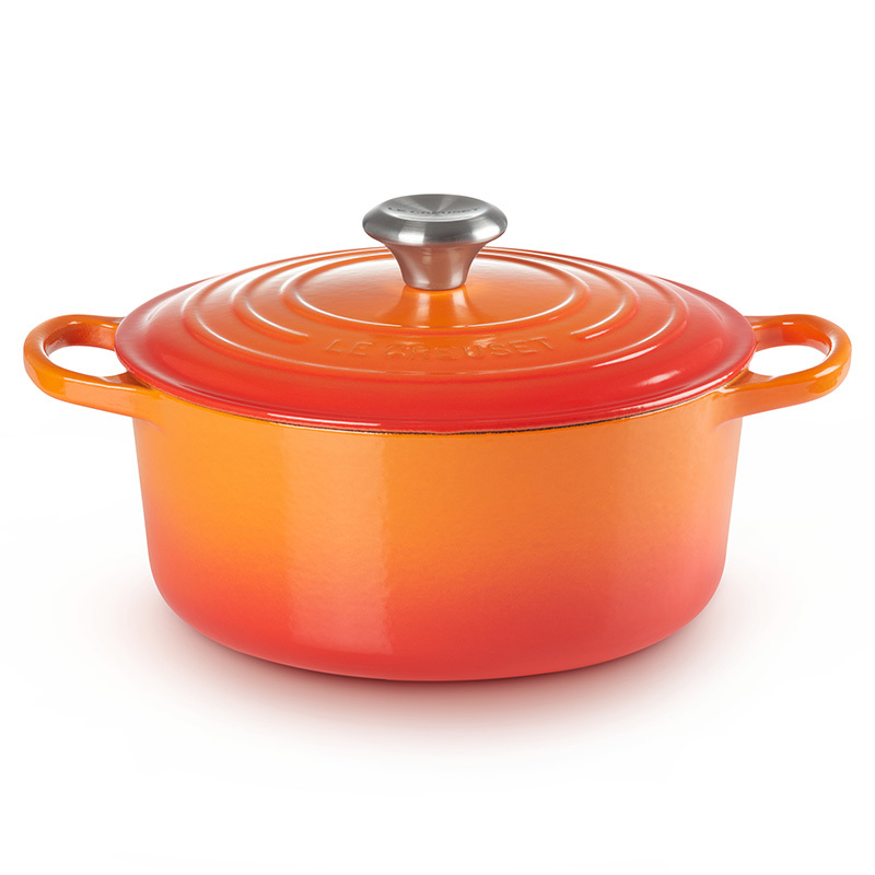 ル・クルーゼ＞シグニチャー ココット・ロンド 24cm - MATSUYA 松屋