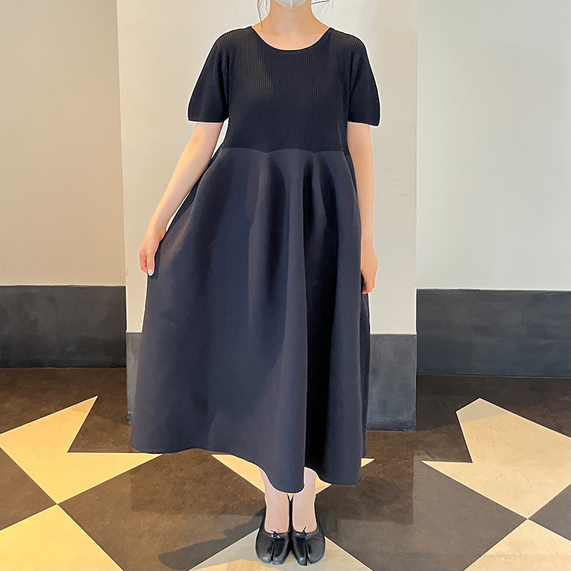 CFCL＞POTTERY CUPRO SHORT SLEEVE DRESS - MATSUYA 松屋オンラインストア