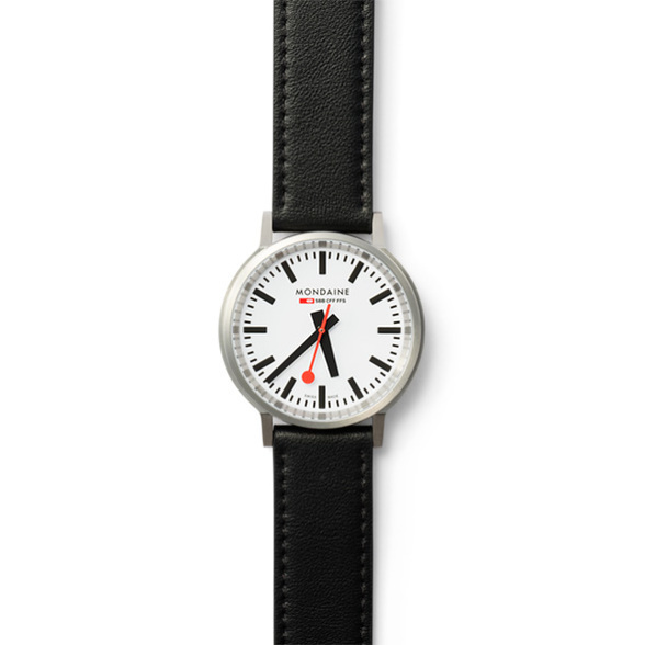 モンディーン＞Stop2Go 41mm ブラックレザー - MATSUYA 松屋オンライン