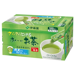 ＜伊藤園＞さらさらとける お～いお茶 抹茶入り緑茶スティック