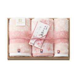 ＜今治謹製＞さくら紋織桜染めタオルセット