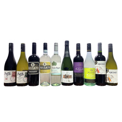 世界の泡赤白ワイン10本セット