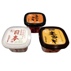 ＜マルカワみそ ＞こだわりの味噌3点セット