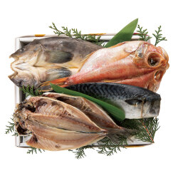 ＜丸赤＞ひもの詰合せ