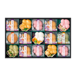 ＜京洛 辻が花＞京野菜のお吸物最中詰合せ