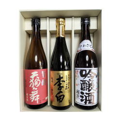 全国地酒3種飲み比べ