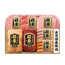 ＜伊藤ハム 伝承＞国産豚肉ハム詰合せ