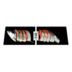 紅鮭新巻姿切り（甘塩味）