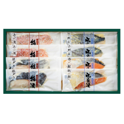 ＜魚勢＞吟醸粕・西京味噌漬魚詰合せ