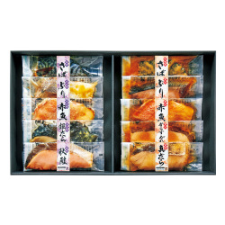 ＜越前三國湊屋＞レンジ対応焼魚・煮魚詰合せ