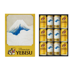 ＜サッポロ＞東京国立近代美術館 限定ギフト 富士山の図 ヱビスビール