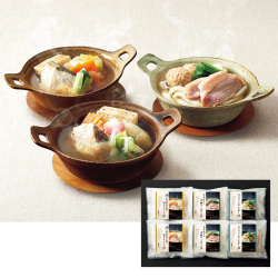 ＜京料理 美濃吉＞冬の料亭小鍋詰合せ