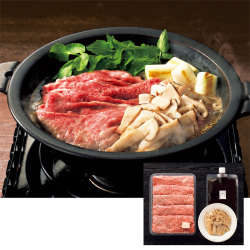 ＜赤坂松葉屋＞松茸と飛騨牛のすき焼セット