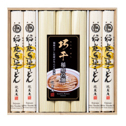 ＜延寿庵＞稲庭手延うどん・拉麺詰合せ