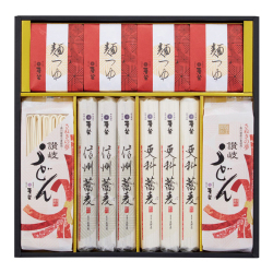 ＜麦坐＞信州そば・讃岐うどん詰合せ