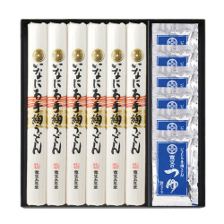 ＜寛文五年堂＞いなにわ手綯うどん・つゆ詰合せ