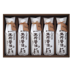 ＜タケサン＞小豆島丸大豆杉樽仕込生搾醤油