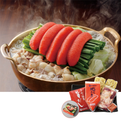 ＜かねふく＞築地 ふく竹 めんたいもつ鍋セット