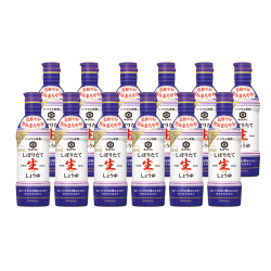 ＜キッコーマン＞いつでも新鮮しぼりたて生しょうゆ450ml×12