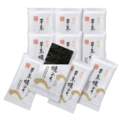 ＜白子のり＞手巻焼のり１０袋