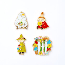 松屋オリジナル チャリティーマグネットバッジ［4点セット］