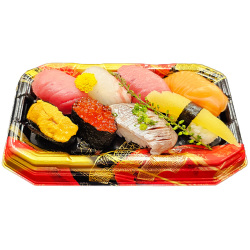 【12月25日（木）受取】＜鮮魚専門店 山助＞本まぐろ入り 山助寿司セット（的矢）8貫入り_002