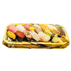 【12月25日（木）受取】＜鮮魚専門店 山助＞本まぐろ入り 山助寿司セット（鳥羽）14貫入り_006