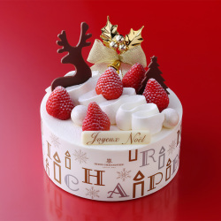 【12月24日（水）受取】＜アンリ・シャルパンティエ＞ザ・ショートケーキ・ノエル（15cm）_237