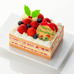【12月25日（木）受取】＜ロイヤルパークホテル＞しっとりスポンジのクリスマスショートケーキ_280