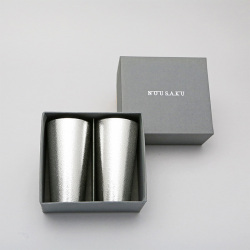 ＜能作＞ビアカップ 2ヶセット