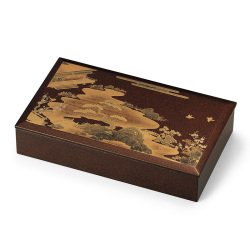 ＜会津塗＞メールBOX 梨地 初音