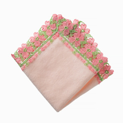 近沢レース店＞シーズンタオルハンカチ ボルダリング（ピンクMIX