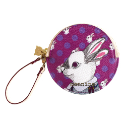 ＜mannine＞コインケース（ウサギ・パンダ）