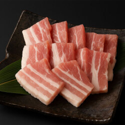 ＜お肉処 牛蔵＞みやじ豚バラ焼肉用 200ｇ