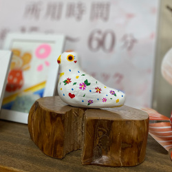 【1月17日（土）午後1時～】下川原焼土人形 鳩笛絵付けワークショップ